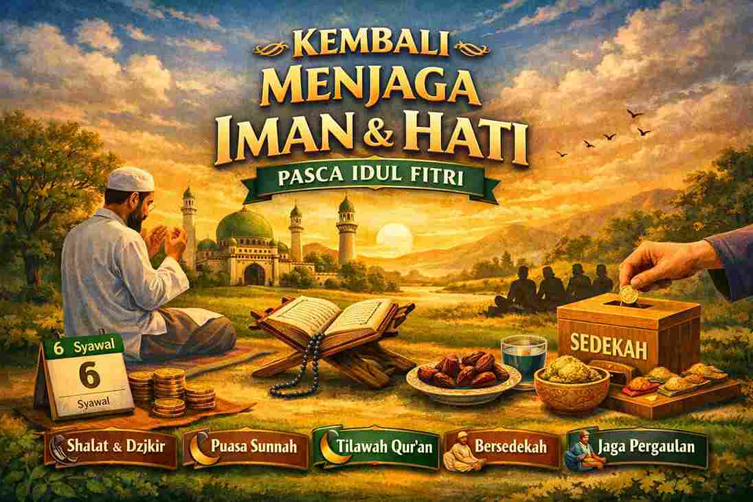 Kembali Menjaga Iman dan Hati Pasca Idulfitri