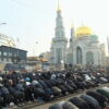 Salat Idulfitri, Umat Muslim Rusia Penuhi Masjid Katedral Moskow