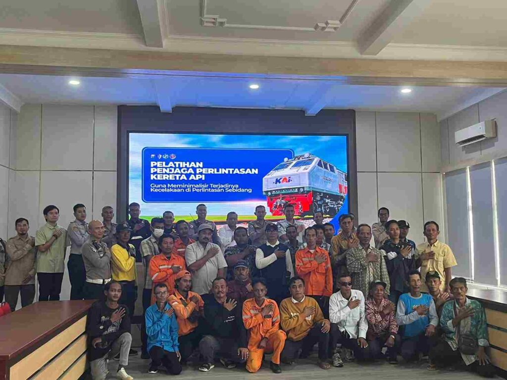 Minimalisir Korban, RSM Lamongan Beri Pelatihan Penjaga Perlintasan KA tentang 'Periode Kritis'