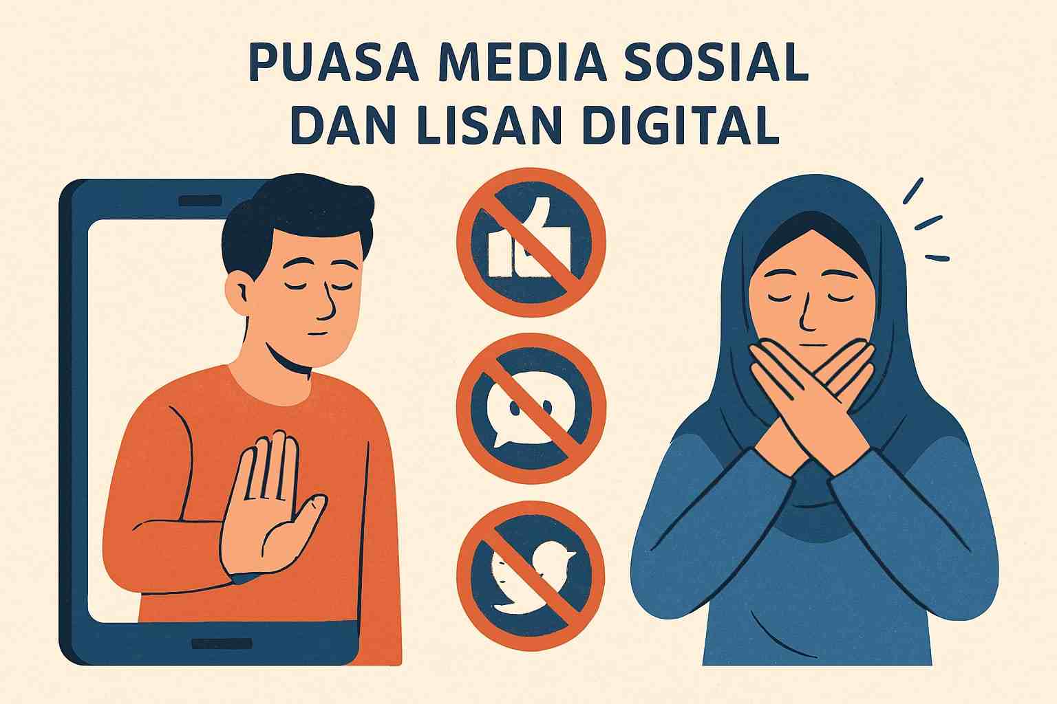 Puasa Media Sosial dan Lisan Digital