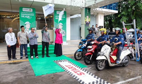 Peluncuran dan pelepasan petugas bersih-bersih AC Masjid. (ist)