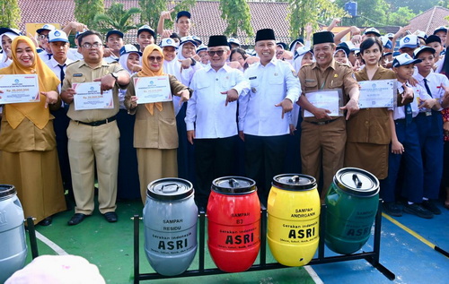 Menteri Abdul Mu’ti mengajak ekosistem sekolah mewujudkan gerakan Indonesia ASRI. (ist)