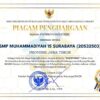SMP Muhammadiyah 15 Boarding School Surabaya Raih Penghargaan “Paripurna” Sekolah Siaga Kependudukan 2025
