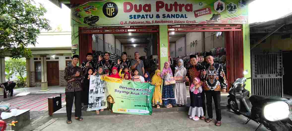 Cahaya Ramadan, Jejak Bakti PCPM Sidayu Melalui Santunan Yatim dan Khidmat Cukur Gratis
