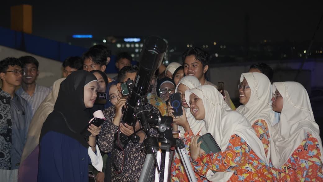 Gerhana Bulan Sebagai Tanda Kebesaran Allah, Smamita Gelar Pemantauan dan Salat Khusuf