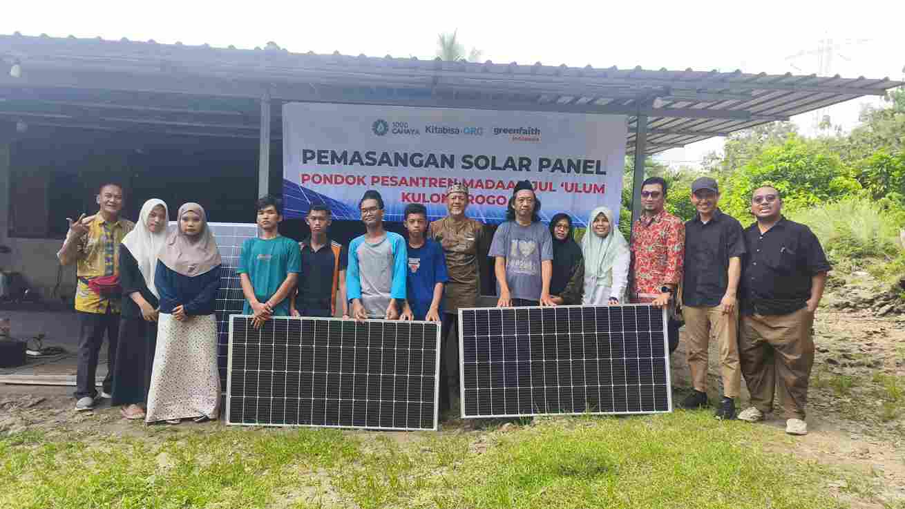 Program 1000 Cahaya: Bantuan Solar Panel untuk Ponpes Madaarijul ‘Ulum Kulon Progo
