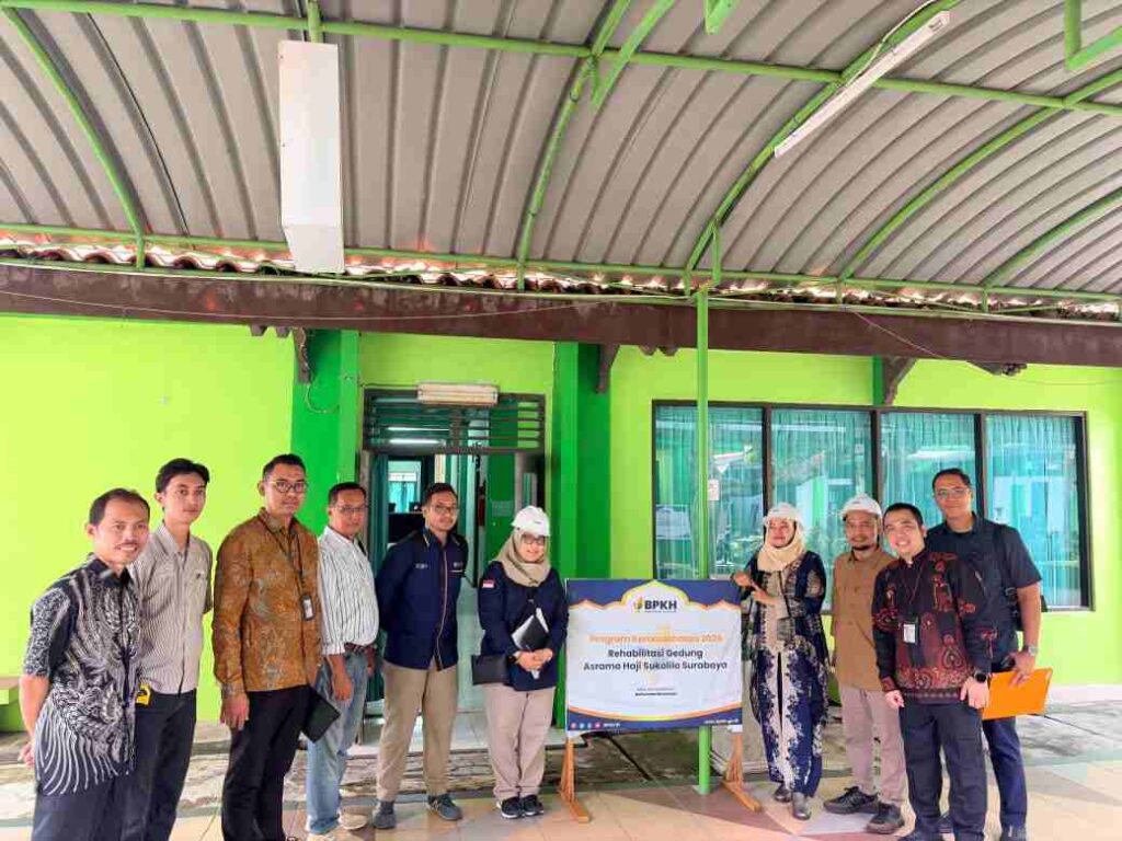 Ikhtiar Layani Tamu Allah, BPKH Renovasi Asrama Haji Surabaya