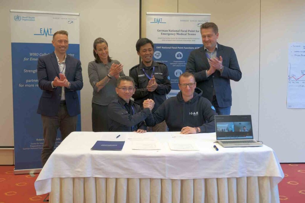 Perkuat Kolaborasi Internasional, EMT Muhammadiyah Lanjutkan Kerja Sama dengan ISAR Germany