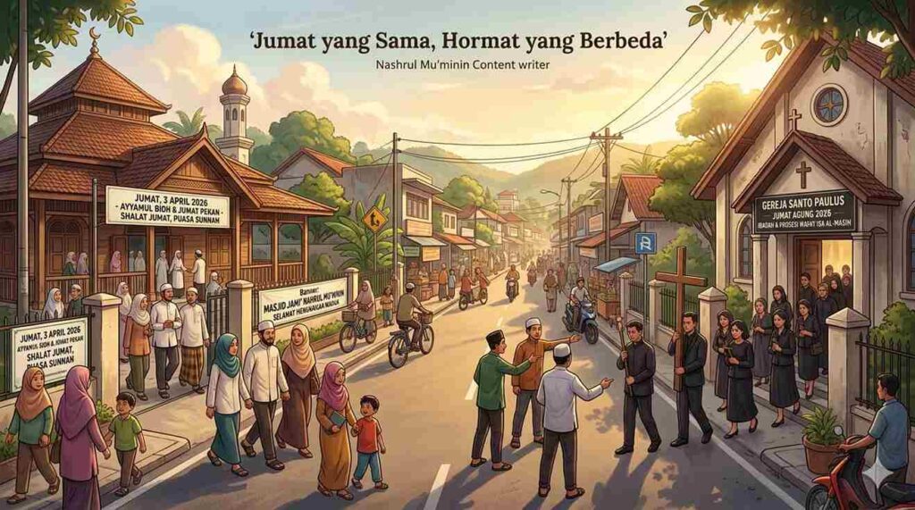 Jumat yang Sama, Hormat yang Berbeda