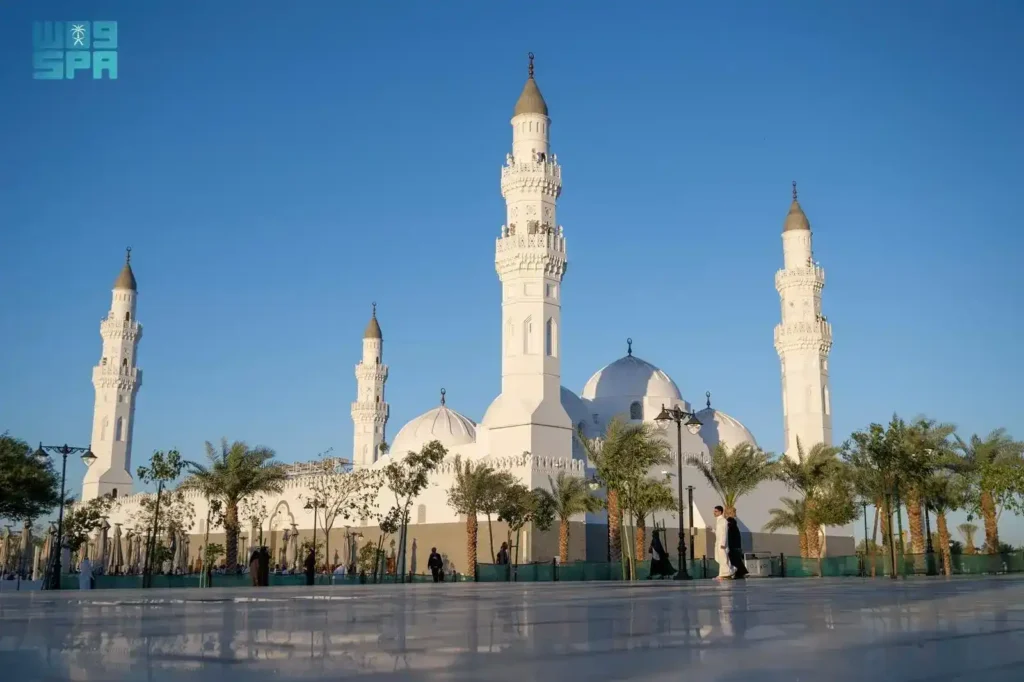Masjid Quba di Madinah, Arab Saudi.(Foto: SPA)
