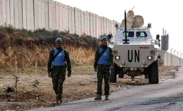 Pasukan penjaga perdamaian di perbatasan Israel- Lebanon sedang melakukan operasi. (ist)