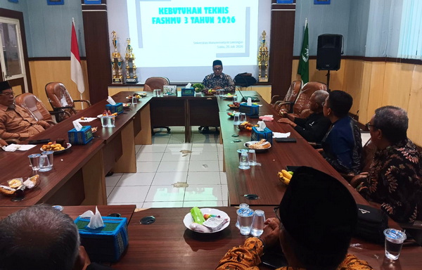 Audiensi panitia FASHMU 3 dengan PDM Lamongan dan UMLA. (har)