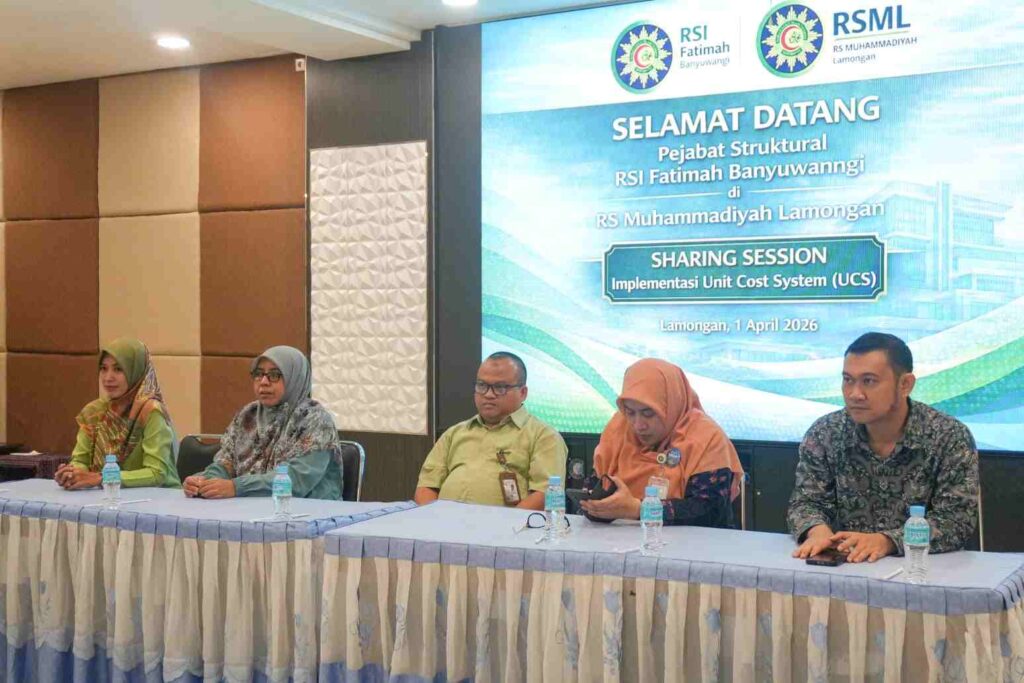 Perkuat Tata Kelola Keuangan, RSI Fatimah Banyuwangi Studi Banding Sistem Unit Cost ke RSM Lamongan