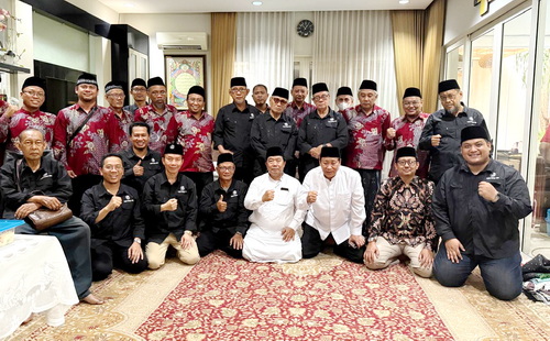 Pimpinan dan anggota Majelis Tabligh PWM Jatim, dalam acara halalbihalal. (ist)