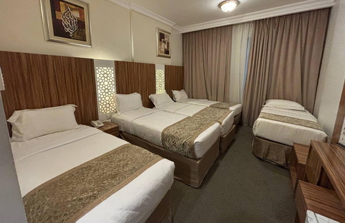 Salah satu kamar hotel yang akan ditempati jemaah calon haji Indonesia. (ist)