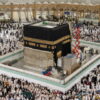 Saat Kiswah Kakbah Terbuka