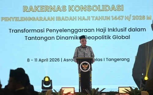 Ketua Komisi VIII DPR RI, Marwan Dasopang, saat memberikan sambutan. (ist)