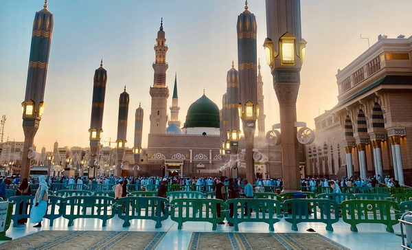 Di Masjid Nabawi, petugas haji disiapkan di 5 titik, untuk memberikan perlindungan pada jemaah haji Indonesia. (ist)