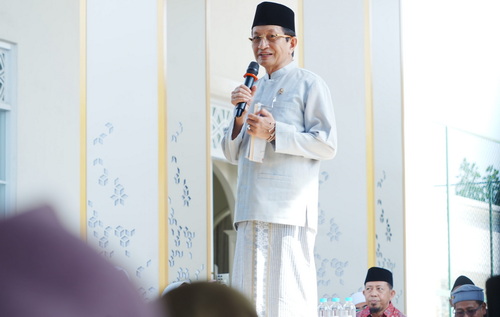 Menag Nasaruddin Umar dalam peresmian majelis taklim KOZMA, (ist)