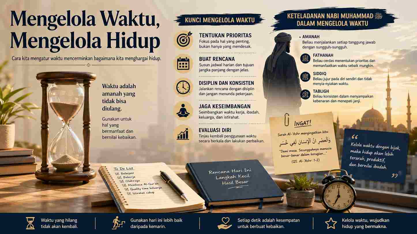 Mengelola Waktu, Mengelola Hidup