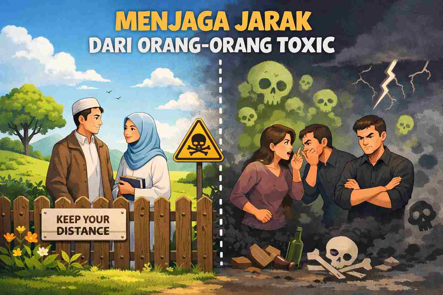 Menjaga Jarak Dari Orang-Orang Toxic