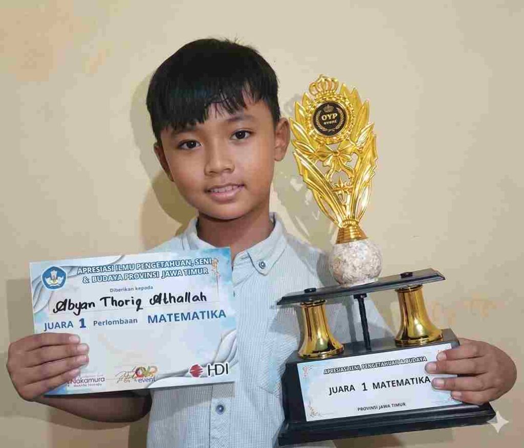 Sabet Skor Sempurna, Siswa SD Musix Surabaya Juara 1 Matematika Kids Championship se-Jawa Timur