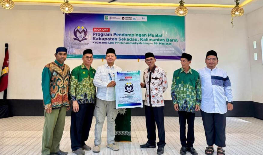 MLC Muhammadiyah Sekadau Diresmikan, Wujud Pendampingan Mualaf secara Komprehensif