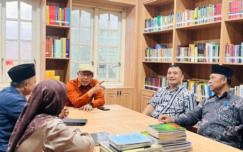 Taman Pustaka Muhammadiyah yang baru di launching. (ist)