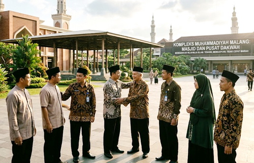 Warga muhammadiyah harus selalu memaafkan, tidak cepat marah. (ist)