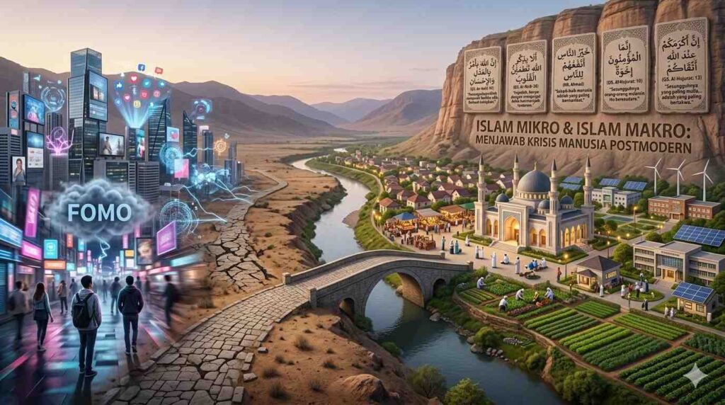 Islam Mikro dan Islam Makro: Menjawab Krisis Manusia Postmodern yang Kehilangan Arah