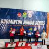 Siswa SMP Muhammadiyah 15 Surabaya Raih Juara 3 Badminton Junior Series 2026