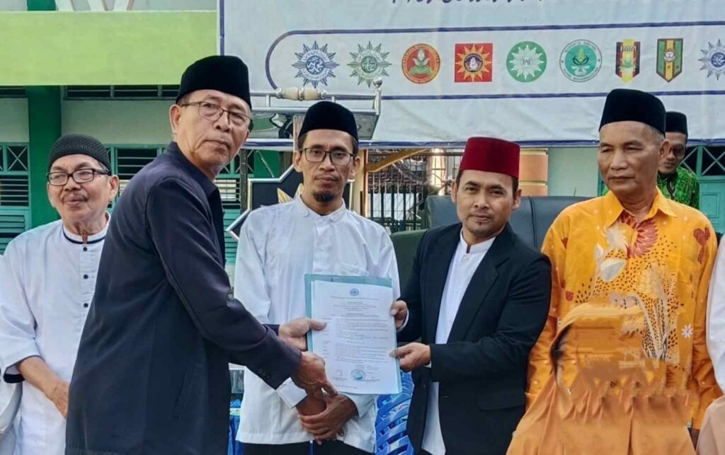 Takmir Masjid Al Muttaqien Panglima Sudirman Eks Sekolah Marsinah Resmi Dikukuhkan.