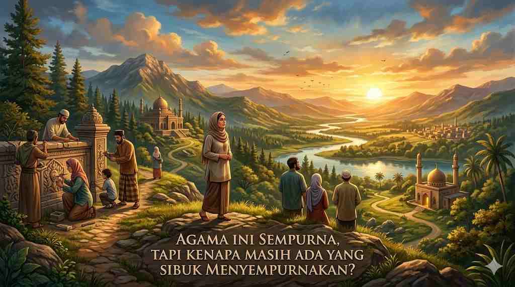 Agama Ini Sempurna, Tapi Kenapa Masih Ada Yang Sibuk Menyempurnakan?