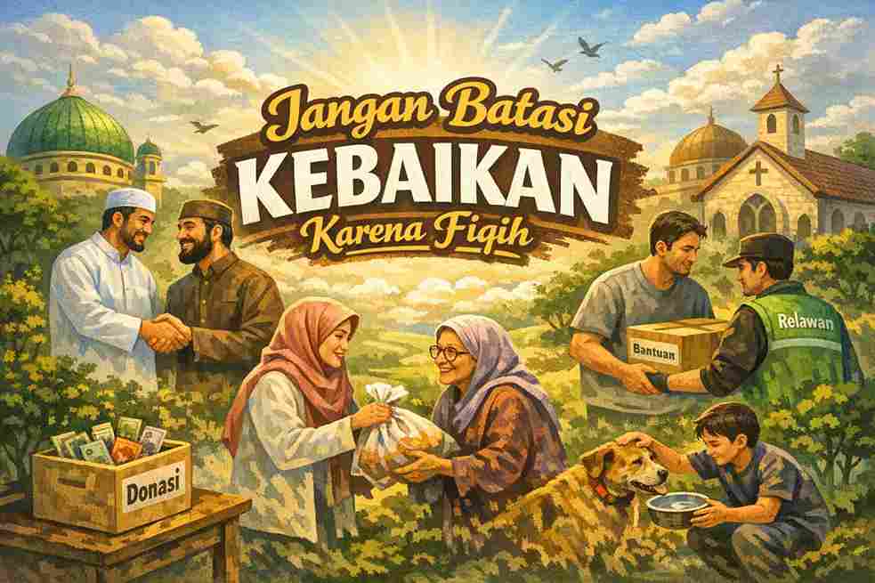 Jangan Batasi Kebaikan Karena Fikih