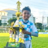 Jhonathan, Bintang Muda SD Musix Antar Farfaza FC Naik Podium Turnamen Sepak Bola se-Surabaya