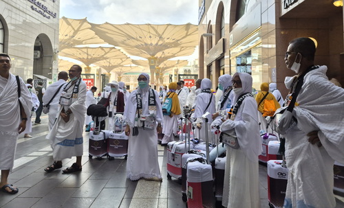 Jemaah haji Indonesia gelombang pertama hampir semuanya telah meninggalkan Madinah. (ist)