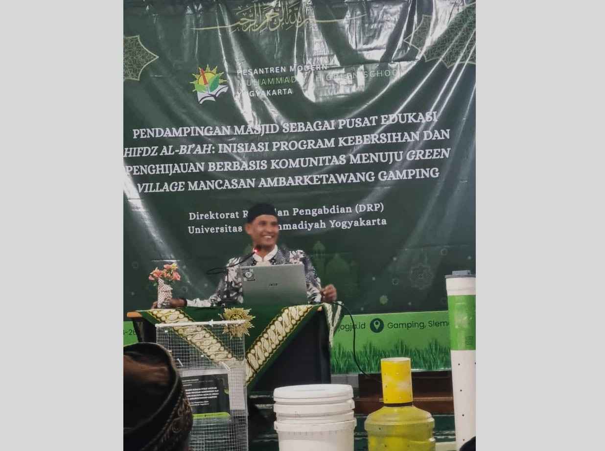 Hilirisasi Riset BBI: MGS Inisiasi Model "Masjid Hijau" Menuju Green Village Mancasan