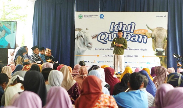 Prosesi pelaksanaan kurban yang digelar oleh MPM PP Muhammadiyah. (ist)