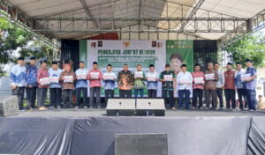 Kolaborasi MPKU, LAZISMu, PRM dan PRA se-Cabang Bumiayu. (ist)