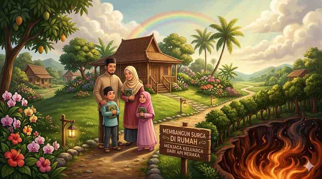 Membangun Surga di Rumah, Menjaga Keluarga dari Api Neraka