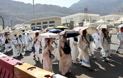 Jemaah haji Indonesia telah meninggalkan Mina menuju Makkah. (ist)
