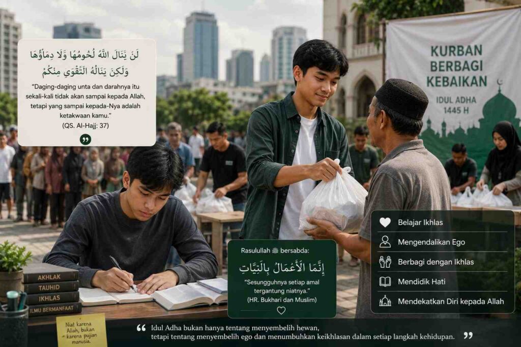 Menyembelih Ego: Pelajaran Ikhlas dari Iduladha dalam Pendidikan Islam