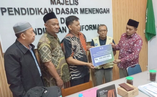 Pihak sekolah mendapatkan dana renovasi dari Dikdasmen dan PNF PP Muhammadiyah. (ist)
