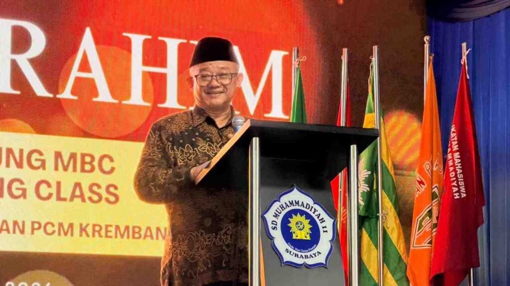 Mendikdasmen Abdul Mu’ti Mengaku Bangga atas Kiprah PCM Krembangan Surabaya