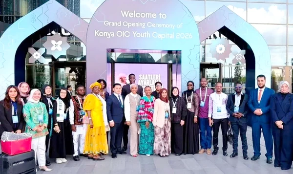 Pembukaan OIC Youth Capital Konya 2026 digelar di Selçuklu Congress Center, Konya, Turki, dihadiri para pemimpin muda dari 40 negara anggota Organisasi Kerja Sama Islam (OKI), termasuk delegasi Indonesia.(Foto: OIC Youth Indonesia)