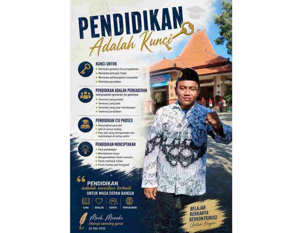Pendidikan sebagai Kunci Peradaban: Dari Fitrah Menuju Kemajuan