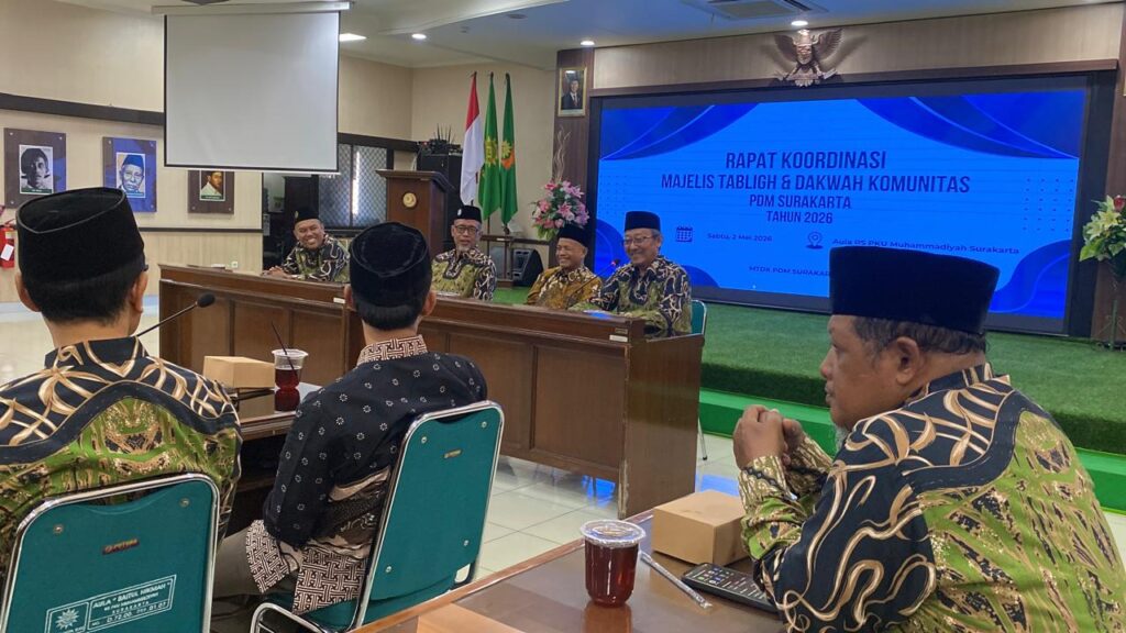 Rakor Muhammadiyah Solo Perkuat Strategi Dakwah di Tengah Dinamika Zaman