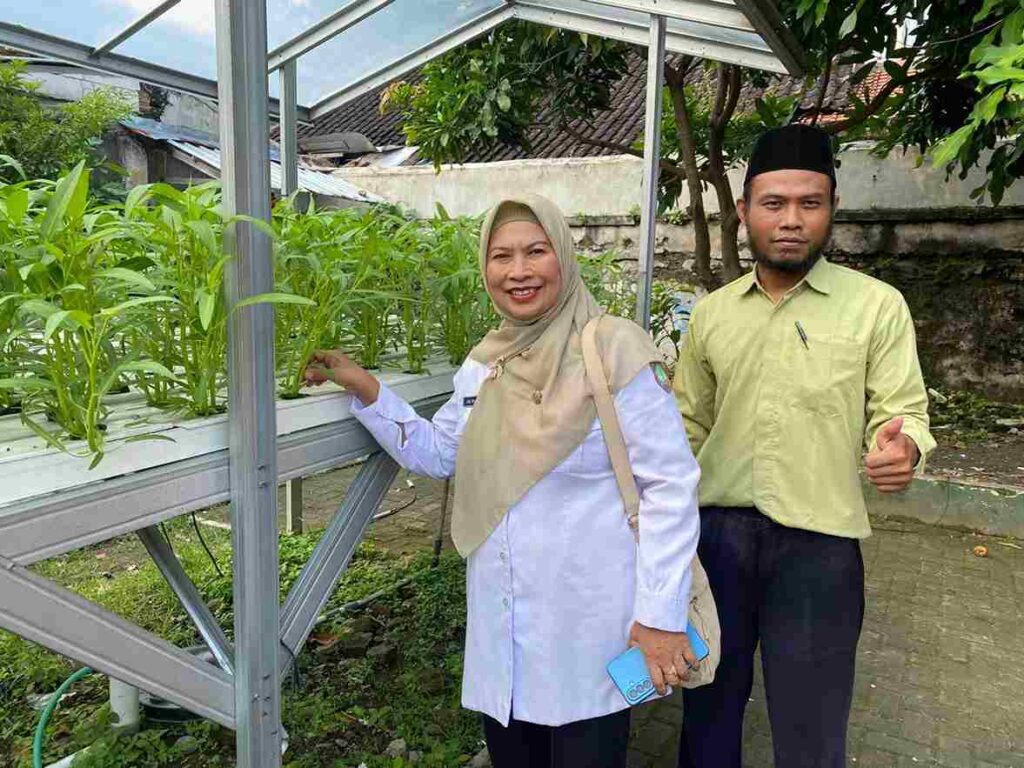 Pengawas Pendidikan Apresiasi Hidroponik SDM 24 Surakarta