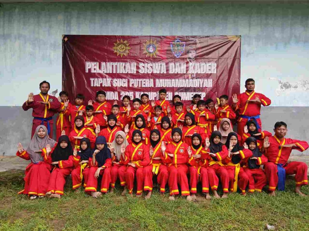 Pelantikan Siswa Tapak Suci Pimda 225 Sumenep Digelar Khidmat