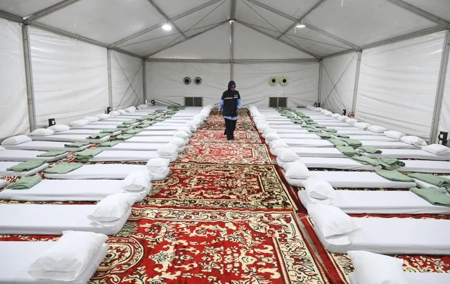 Tenda haji beserta fasilitasnya sudah siap menyambut jemaah haji Indonesia di Mina. (ist)